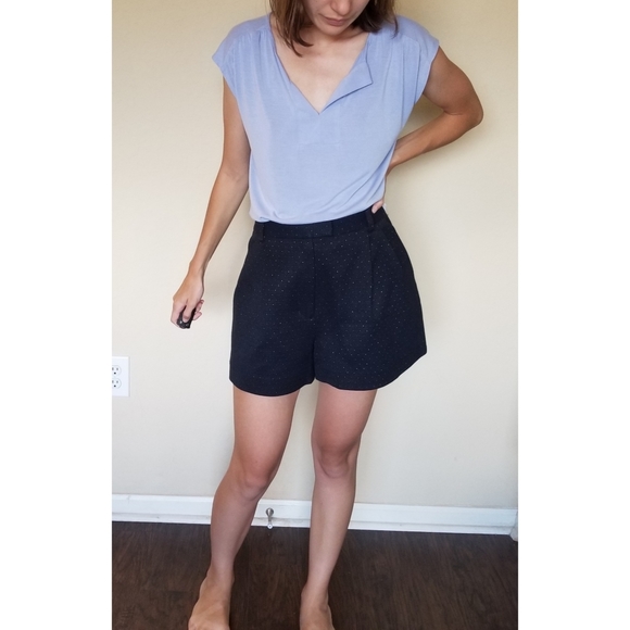 3.1 phillip lim high waisted pleated shorts - Picture 3 of 11
